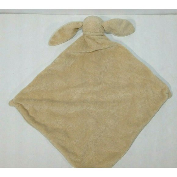 Angel Dear Tan Beige Cream Bunny Rabbit Security Blanket Nunu Baby infant Lovey - Picture 7 of 8